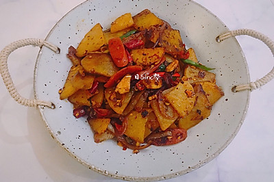零失败「腊味干锅土豆片」