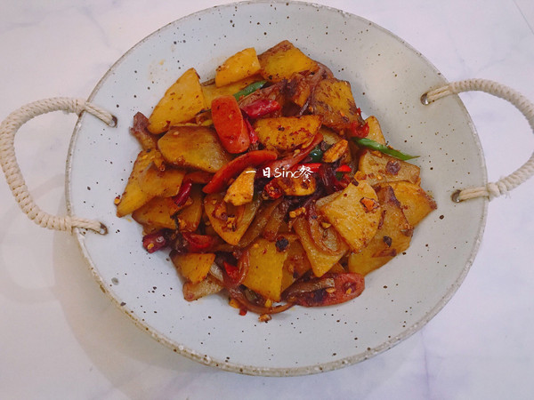 零失败「腊味干锅土豆片」