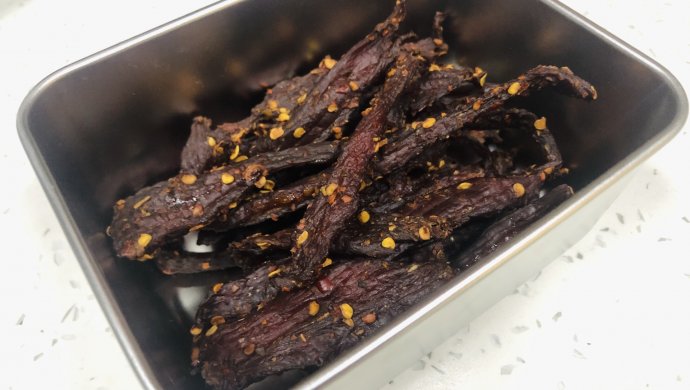 风干牛肉干儿