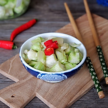 腌渍西兰花根