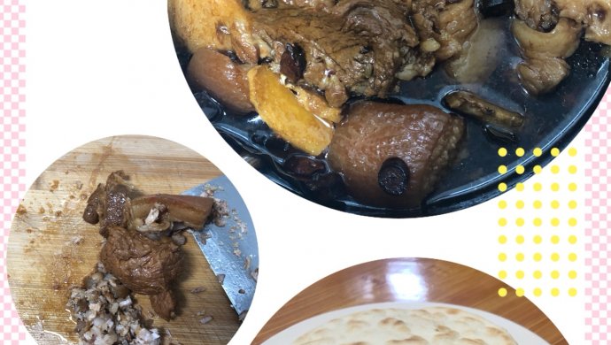简单好吃的腊汁肉夹馍（电饭锅）
