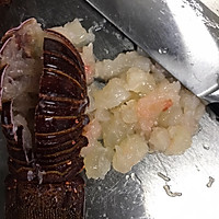 清蒸蒜泥澳洲红龙虾的做法图解3