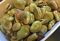 油曝鲜蚕豆的做法