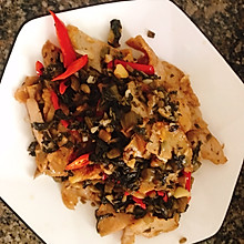 肉卷炒酸菜