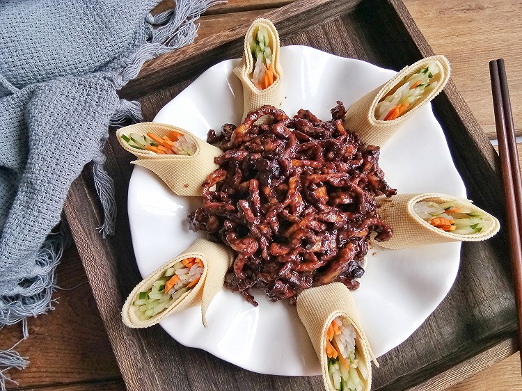 京酱肉丝的做法