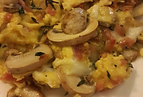 早餐首选——百里香蘑菇炒蛋的做法