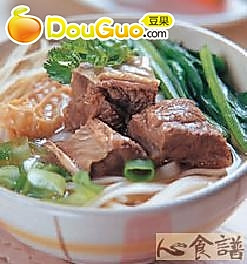 牛百页牛肉清汤面