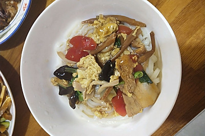 五花肉打卤面