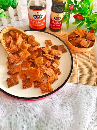 剩饭的春天—网红花椒锅巴（非油炸）的做法