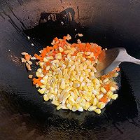 营养丰富家常炒饭的做法图解3