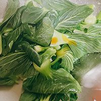 #让每餐蔬菜都营养美味#鸡汁青菜的做法图解4