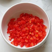 椒芫油葱蒜柿酱的做法图解1