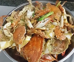 香辣炒蟹—满足你的味蕾的做法