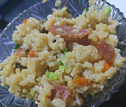 电饭煲腊肠饭的做法