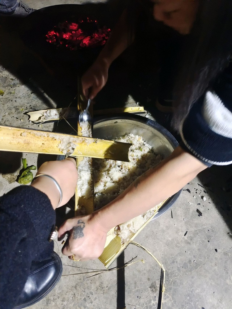 竹筒饭的做法