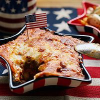 焗烤薯条派的做法图解12