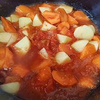 冬季养生菜番茄牛腩炖土豆的做法图解7