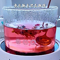 玫瑰蓝莓啵啵果冻，超Duang~的做法图解2