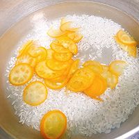 宝宝金桔麻酱粥的做法图解4