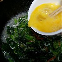 菠菜鸡蛋虾米汤的做法图解9