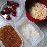 桃胶皂角米雪耳糖水的做法图解1