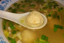 养生豆腐丸子汤的做法