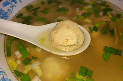 养生豆腐丸子汤