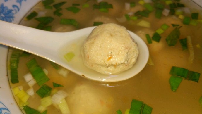 养生豆腐丸子汤