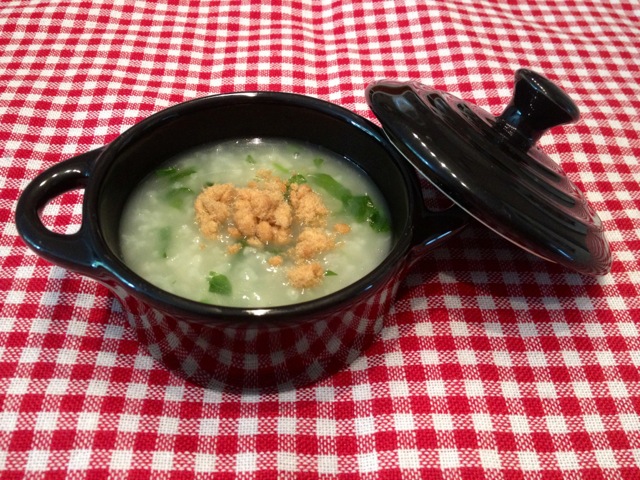 苋菜肉松粥（宝宝辅食）