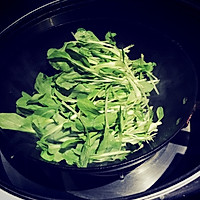 素炒鸡毛菜的做法图解3