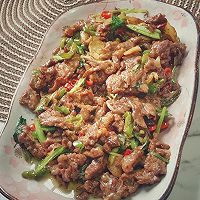 小炒黄牛肉的做法图解15
