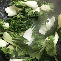 清炒小白菜的做法图解2