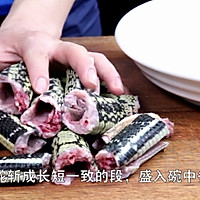 湖南名菜【青椒焖蛇】附:杀蛇方法,胆小勿入的做法图解3
