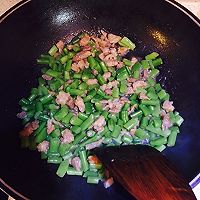 猪油豆角焖肉饭的做法图解4