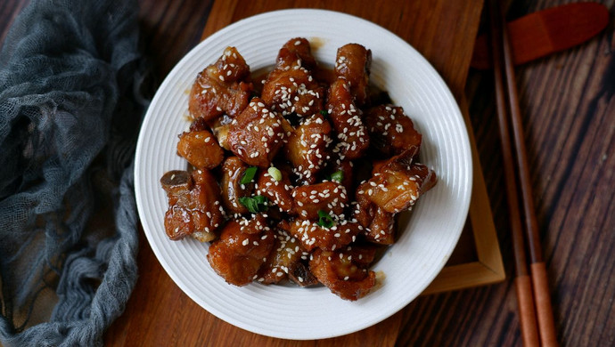 家庭版糖醋排骨
