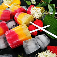 炫彩水果冰棒#春天不减肥，夏天肉堆堆#的做法图解15
