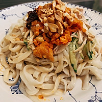 大夏天里难以抗拒的一碗面 麻酱鸡丝凉面的做法图解11