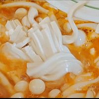 #打工人的健康餐#番茄豆腐菌菇汤的做法图解5