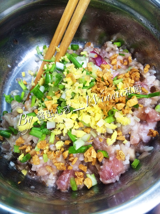 【私房香菇糯米煎饺】#船歌鱼水饺#的做法图解4
