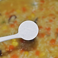 鲜虾菌菇粥的做法图解8