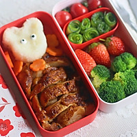 #monbento为减脂季撑腰#爱心便当—照烧鸡腿饭的做法图解19