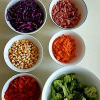彩虹沙拉焗土豆泥的做法图解5