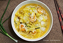 #快手又营养，我家的冬日必备菜品#鲜掉眉毛的～三虾娃娃菜的做法