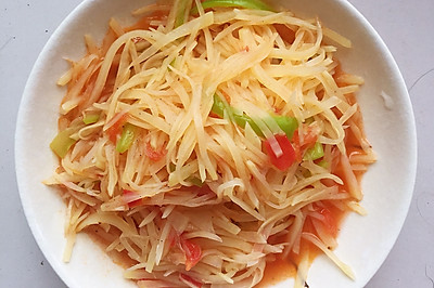 酸甜土豆丝-超赞快手菜-新手tips