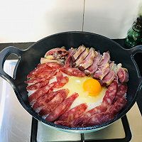 珐琅锅版的广式腊味煲仔饭的做法图解9
