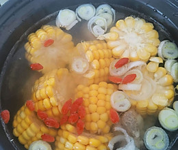 小排玉米汤的做法