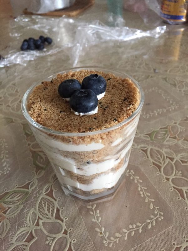 木糠杯 炒鸡简易版