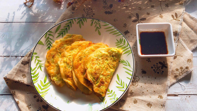 快手早餐—西葫芦鸡蛋饼