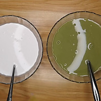 抹茶椰汁千层马蹄糕做法，广东人的最爱，配方比例详细介绍的做法图解14