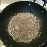 黑豆浆炒米粉的做法图解5